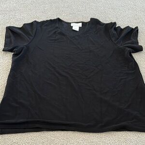 Black dressy shirt